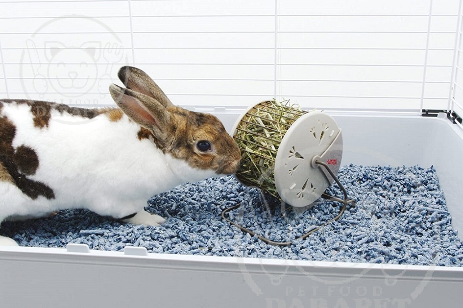 میزان مصرف یونجه خرگوش