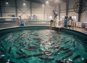 صادرات و فروش غذای ماهی قزل آلا