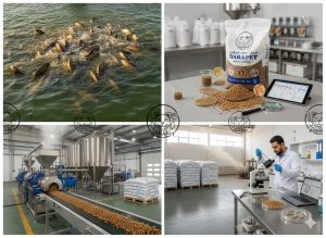 انواع خوراک آبزیان و فروش عمده به قیمت ارزان